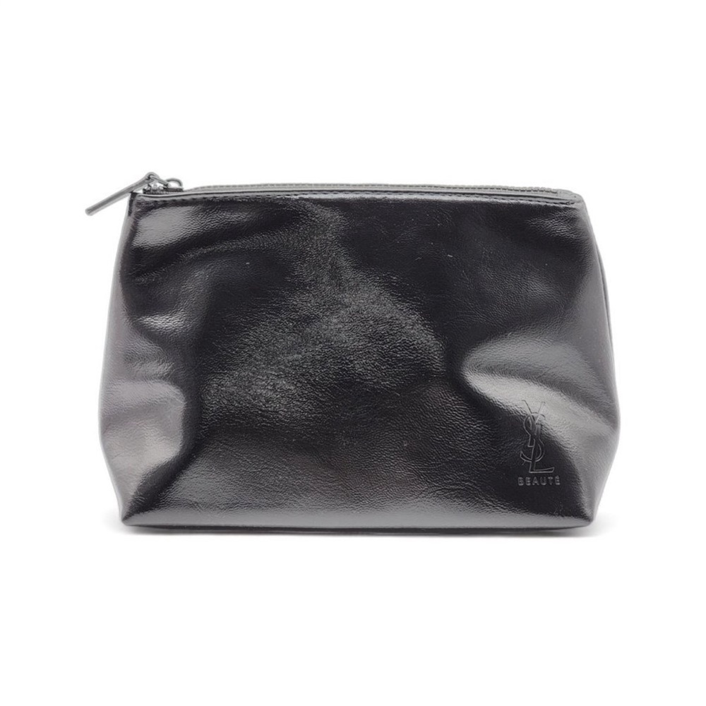 Yves Saint Laurent Beaute YSL Cosmetic Toiletry Bag Black